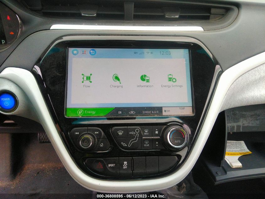 2017 CHEVROLET BOLT EV LT - 1G1FW6S02H4187179