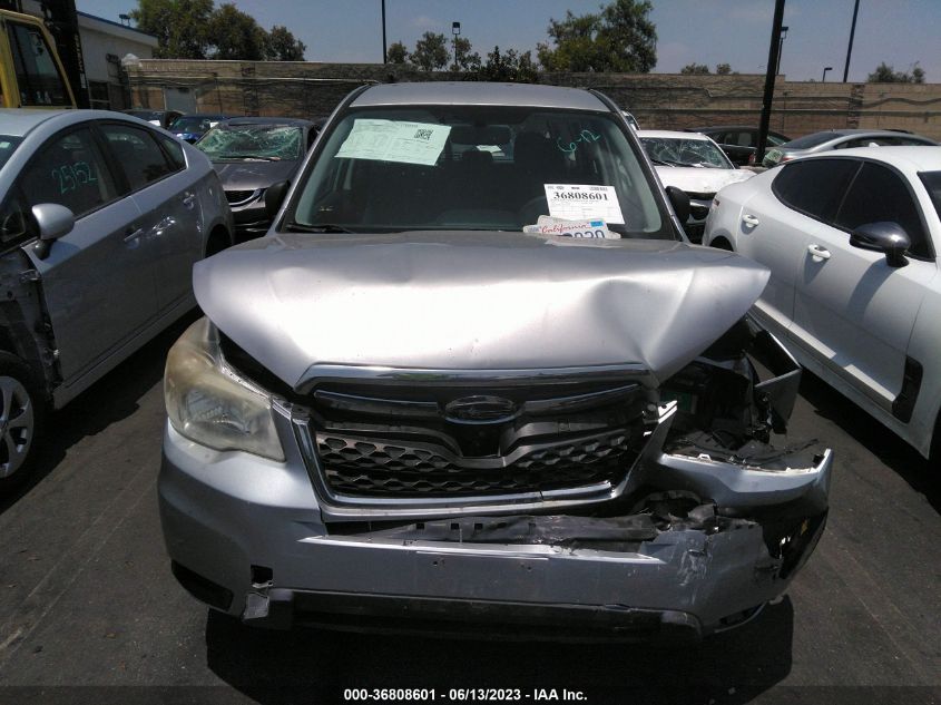 2015 SUBARU FORESTER 2.5I - JF2SJAAC2FG432840