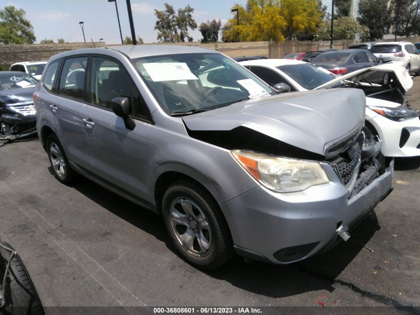 2015 SUBARU FORESTER 2.5I - JF2SJAAC2FG432840