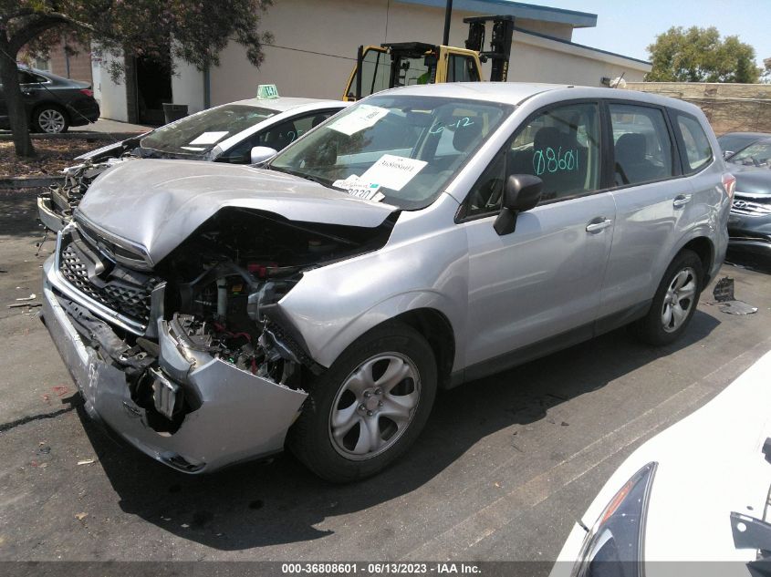 2015 SUBARU FORESTER 2.5I - JF2SJAAC2FG432840