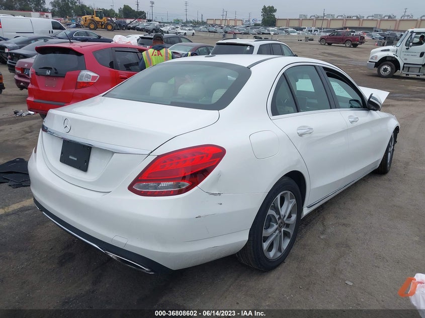 VIN 55SWF4JB5JU241666 2018 MERCEDES-BENZ C-CLASS C 300