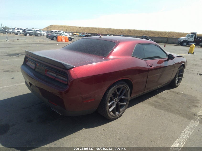 VIN 2C3CDZJG3MH564328 2021 DODGE CHALLENGER GT