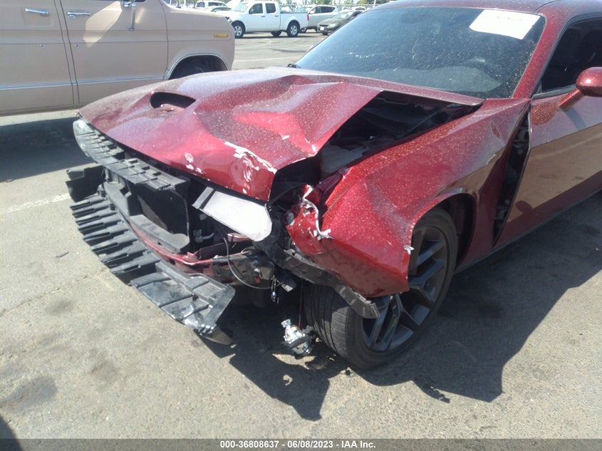VIN 2C3CDZJG3MH564328 2021 DODGE CHALLENGER GT