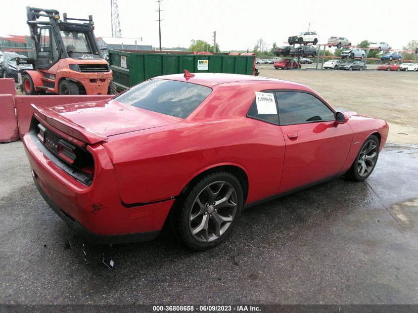 2015 DODGE CHALLENGER R/T PLUS - 2C3CDZBT6FH709148