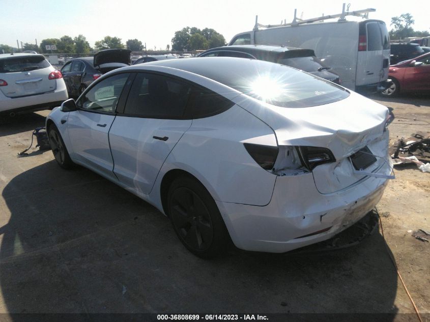2021 TESLA MODEL 3 LONG RANGE - 5YJ3E1EB9MF046755
