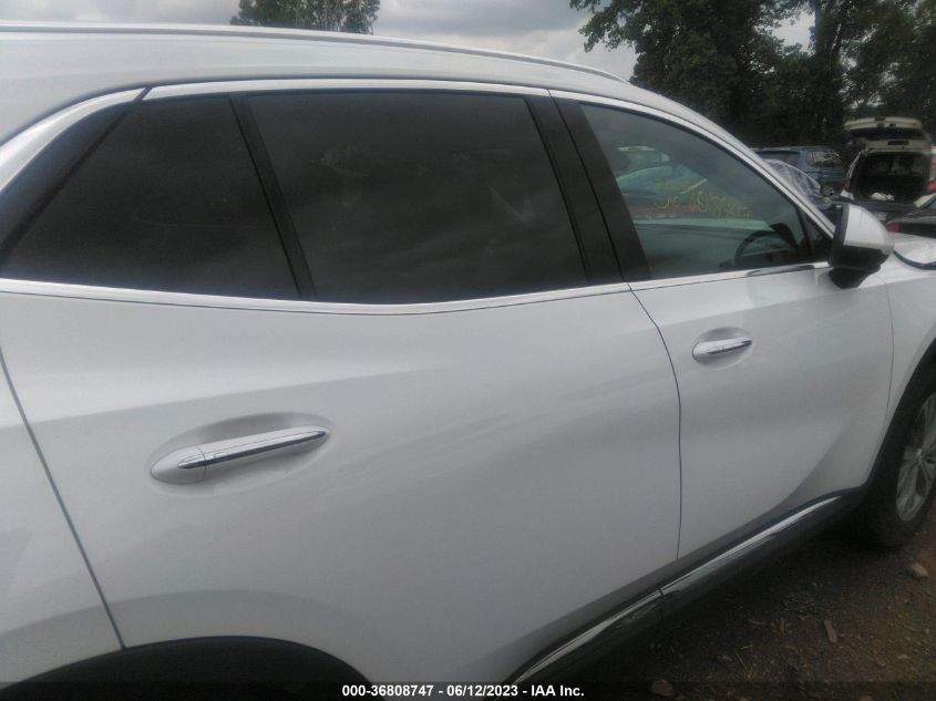 2022 BUICK ENVISION PREFERRED - LRBAZLR42ND166892
