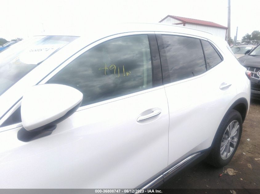 2022 BUICK ENVISION PREFERRED - LRBAZLR42ND166892