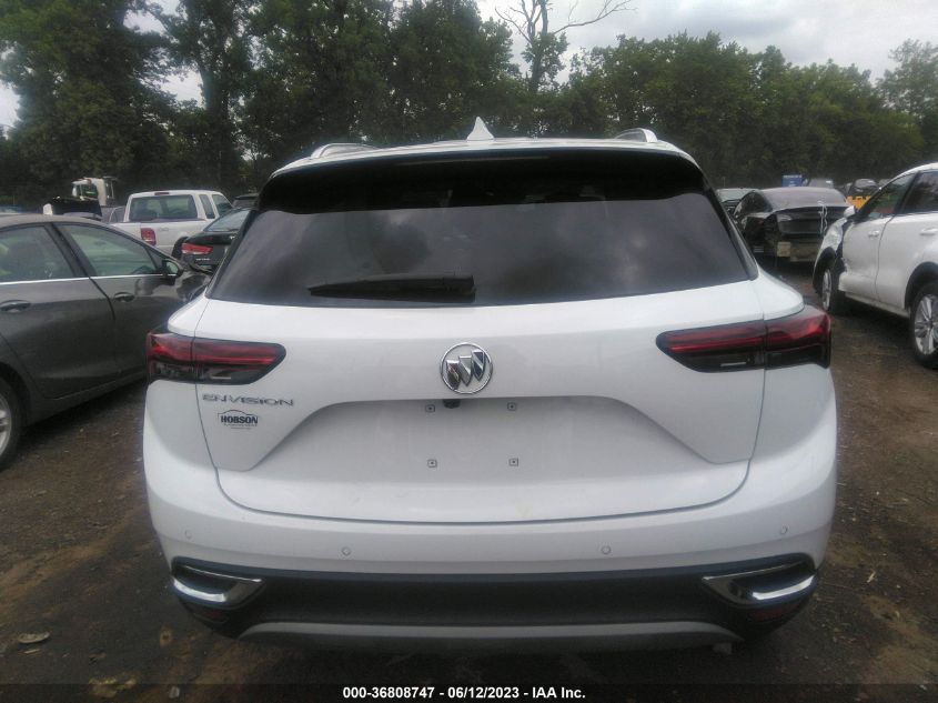 2022 BUICK ENVISION PREFERRED - LRBAZLR42ND166892