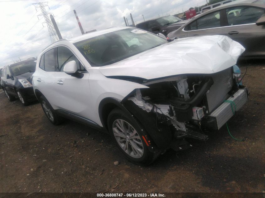 2022 BUICK ENVISION PREFERRED - LRBAZLR42ND166892