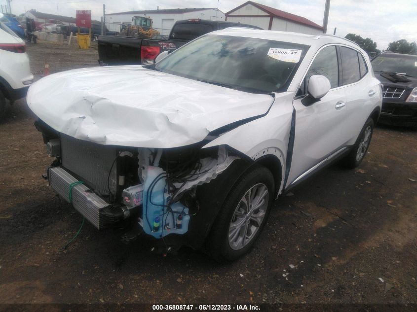 2022 BUICK ENVISION PREFERRED - LRBAZLR42ND166892