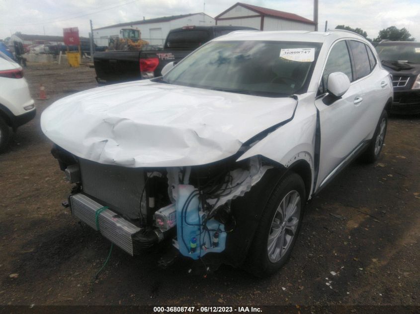 2022 BUICK ENVISION PREFERRED - LRBAZLR42ND166892