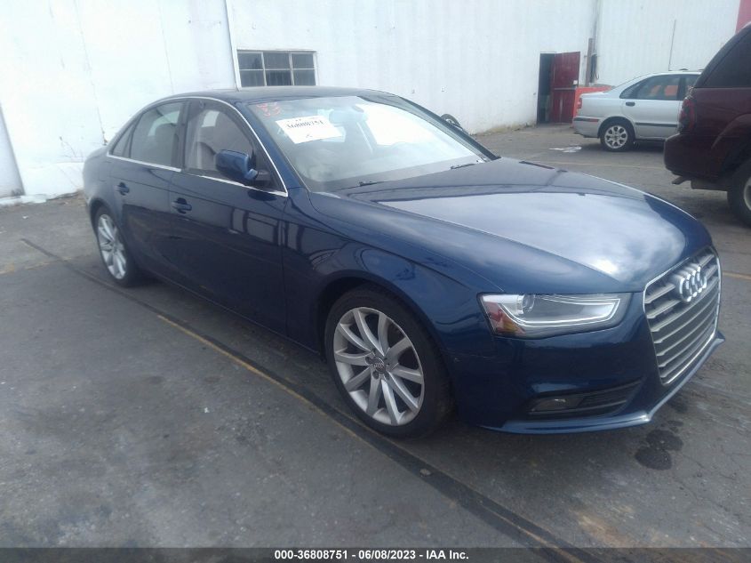 2013 AUDI A4 PREMIUM PLUS - WAUHFAFL8DN03645