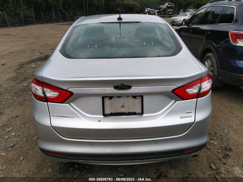 2016 FORD FUSION SE - 3FA6P0HD0GR266633