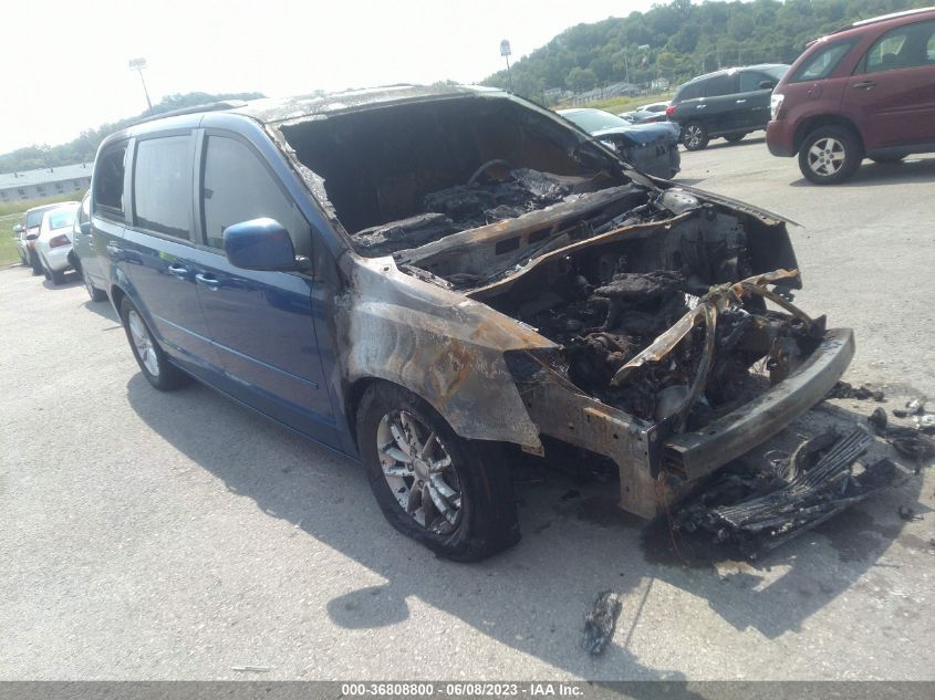 2013 DODGE GRAND CARAVAN SXT - 2C4RDGCG0DR798847