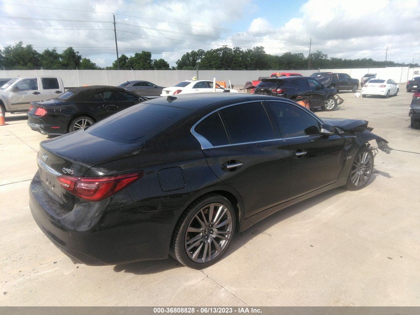 VIN JN1FV7AP0JM460417 2018 INFINITI Q50 RED SPORT 400