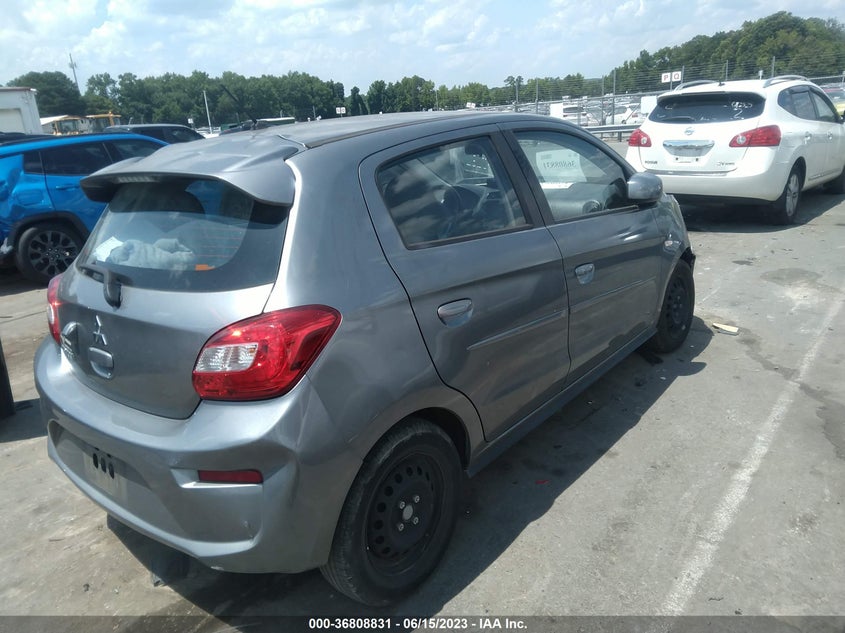 VIN ML32A3HJ7LH003796 2020 MITSUBISHI MIRAGE ES/SE