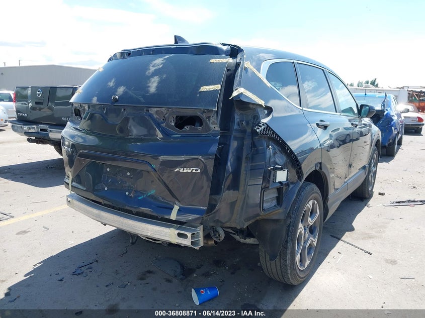 VIN 7FARW2H5XJE080626 2018 HONDA CR-V EX