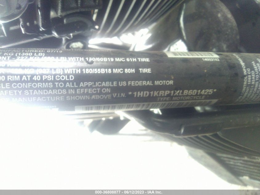 2020 HARLEY-DAVIDSON FLHXS - 1HD1KRP1XLB601425