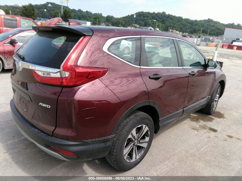 2018 HONDA CR-V LX - 2HKRW6H3XJH229880