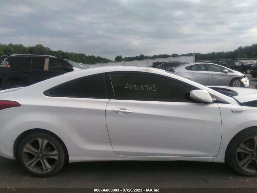 2013 HYUNDAI ELANTRA COUPE SE - KMHDH6AE1DU005578