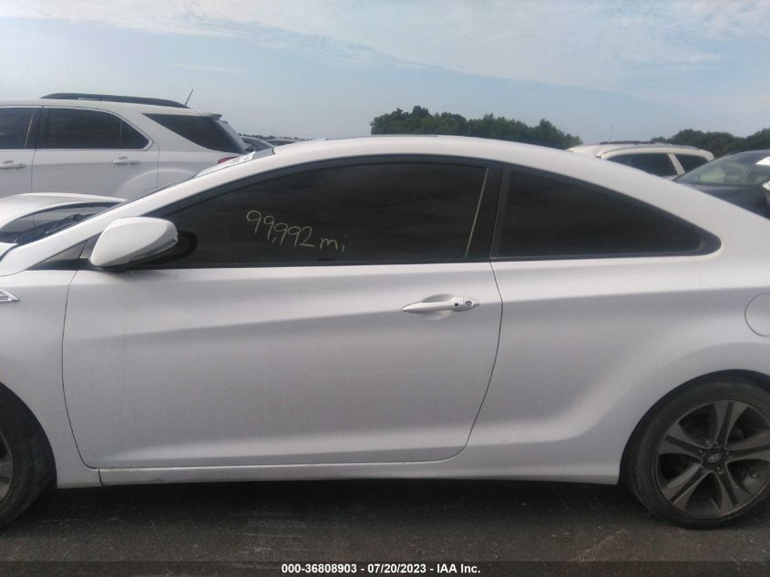 2013 HYUNDAI ELANTRA COUPE SE - KMHDH6AE1DU005578