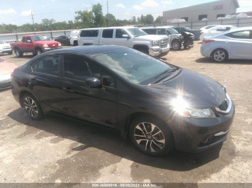 2013 HONDA CIVIC SDN EX-L - 19XFB2F99DE093345