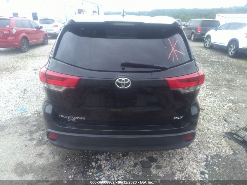 2018 TOYOTA HIGHLANDER SE/XLE - 5TDKZRFH4JS538473