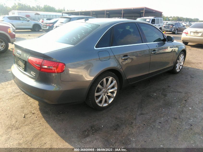 2013 AUDI A4 PREMIUM PLUS - WAUFFAFL9DA165655