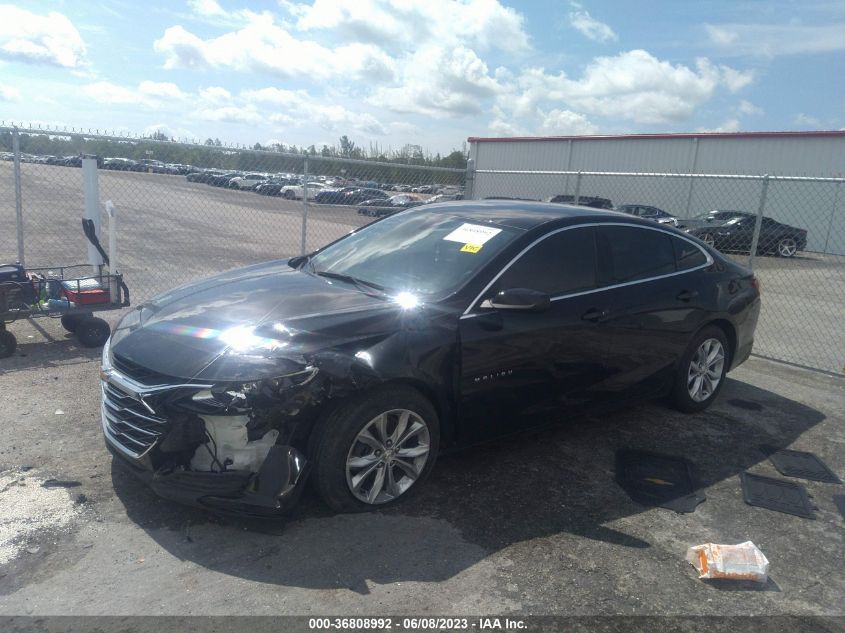 2019 CHEVROLET MALIBU LT - 1G1ZD5ST3KF159801