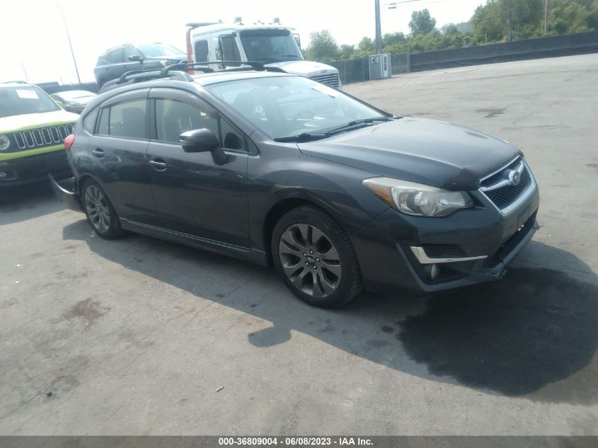 2015 SUBARU IMPREZA WAGON 2.0I SPORT LIMITED - JF1GPAV67F8205439