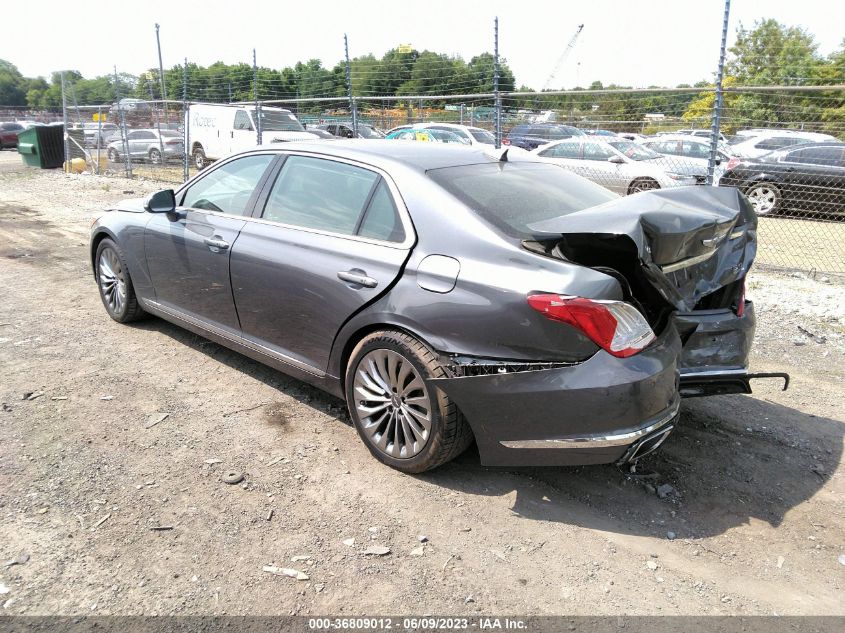 2017 GENESIS G90 ULTIMATE KMHG54JH7HU024534