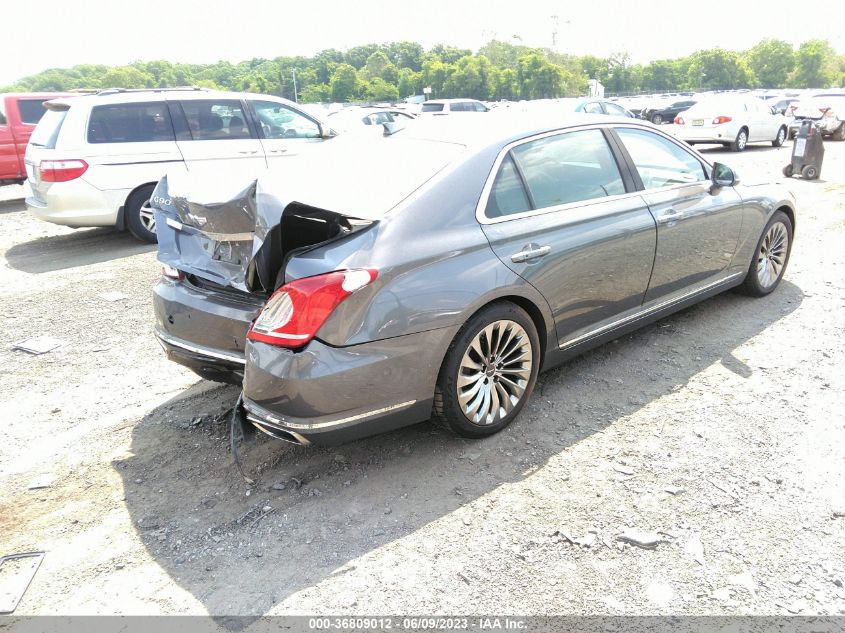 2017 GENESIS G90 ULTIMATE KMHG54JH7HU024534