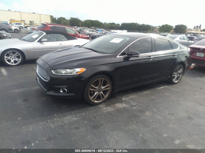 2013 FORD FUSION TITANIUM - 3FA6P0K95DR295304