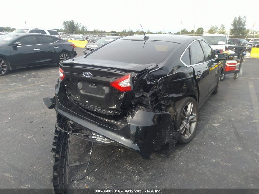 2013 FORD FUSION TITANIUM - 3FA6P0K95DR295304