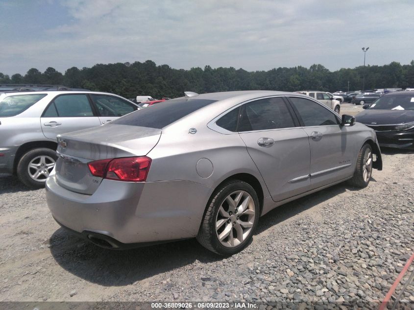 2016 CHEVROLET IMPALA LTZ - 2G1145S36G9192000