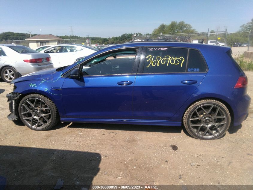 2016 VOLKSWAGEN GOLF R - WVWLF7AU8GW205000