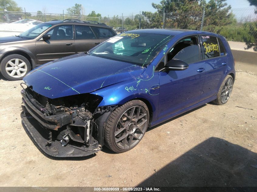 2016 VOLKSWAGEN GOLF R - WVWLF7AU8GW205000