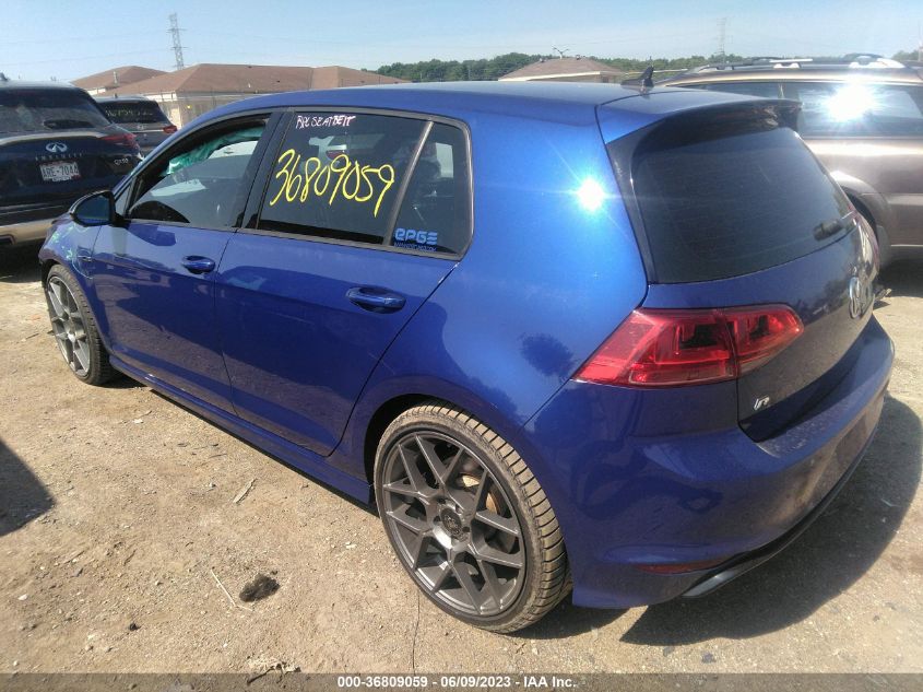 2016 VOLKSWAGEN GOLF R - WVWLF7AU8GW205000