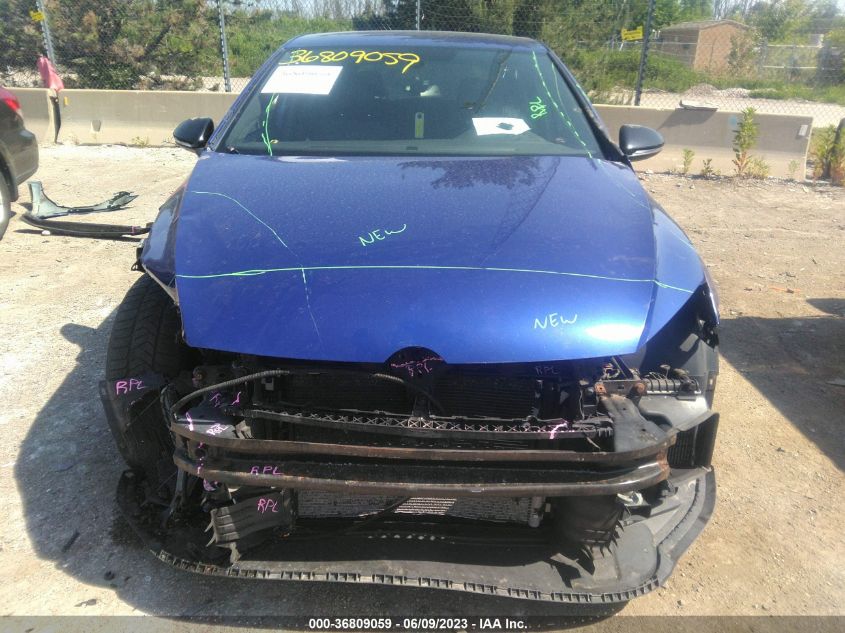 2016 VOLKSWAGEN GOLF R - WVWLF7AU8GW205000