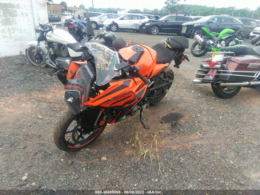 2022 KTM 390 RC MD2JYJ401NC215089