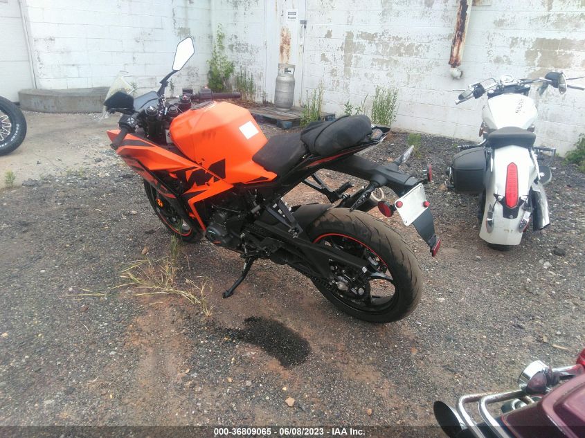 2022 KTM 390 RC MD2JYJ401NC215089