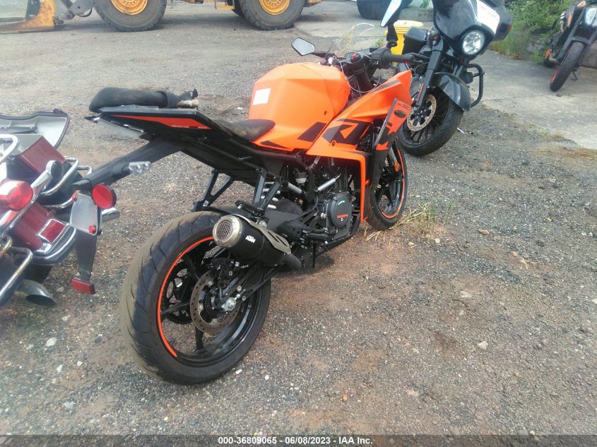 2022 KTM 390 RC MD2JYJ401NC215089
