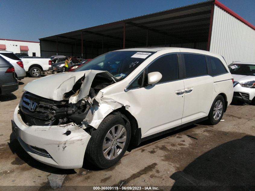 2014 HONDA ODYSSEY EXL - 5FNRL5H60EB085080
