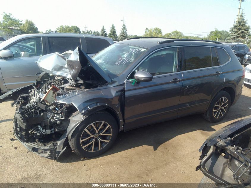 2019 VOLKSWAGEN TIGUAN SE/SEL/SEL R-LINE JET-BLA - 3VV2B7AX3KM196900