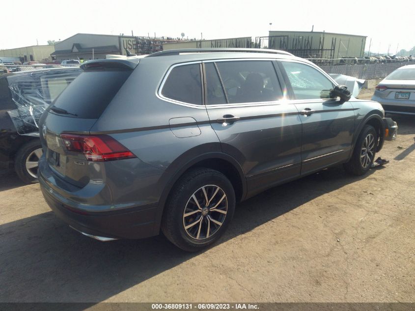 2019 VOLKSWAGEN TIGUAN SE/SEL/SEL R-LINE JET-BLA - 3VV2B7AX3KM196900