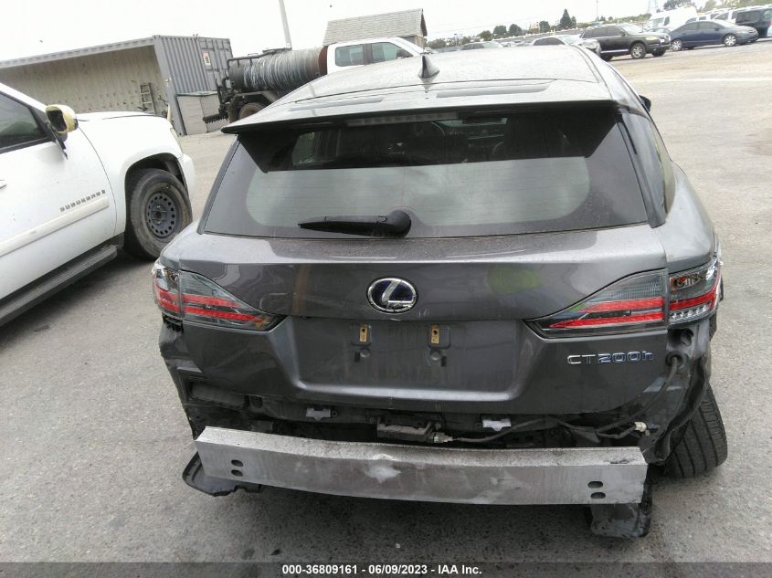2014 LEXUS CT 200H HYBRID - JTHKD5BH8E2198771