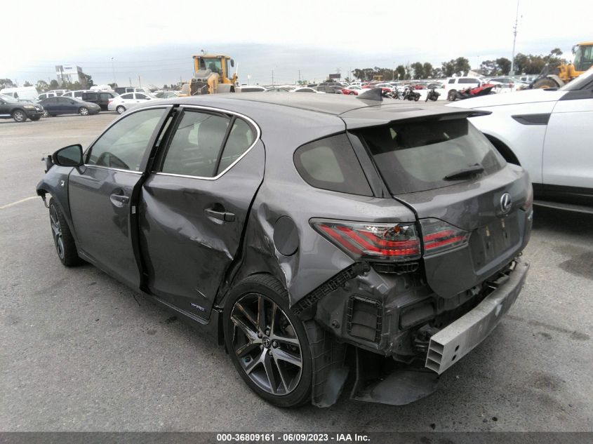2014 LEXUS CT 200H HYBRID - JTHKD5BH8E2198771