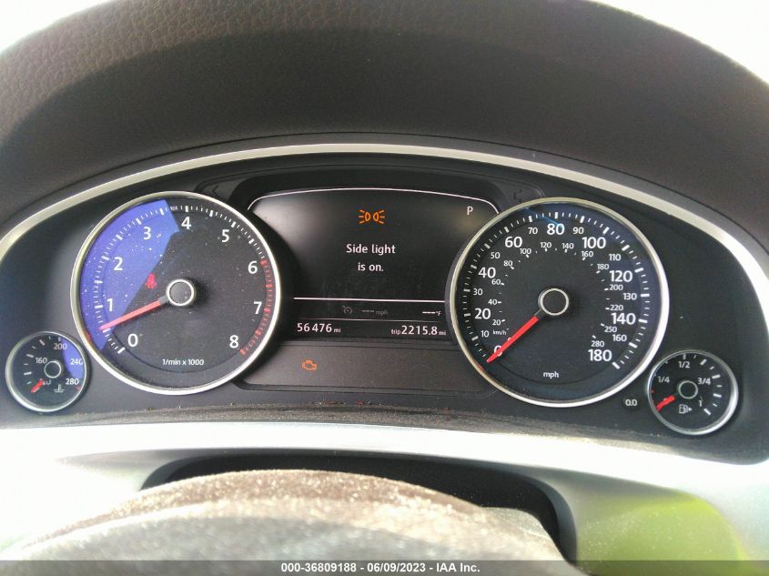 2014 VOLKSWAGEN TOUAREG V6 - WVGEF9BPXED012607