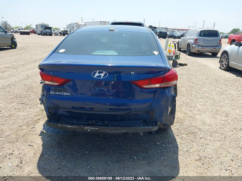 VIN 5NPD84LF3HH000400 2017 HYUNDAI ELANTRA SE