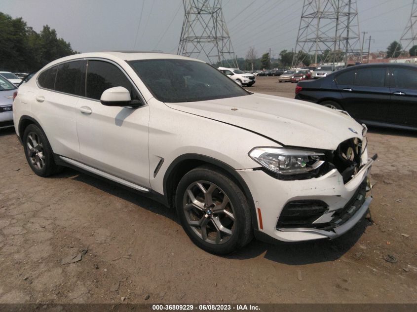 2021 BMW X4 XDRIVE30I - 5UX2V1C08M9G18536